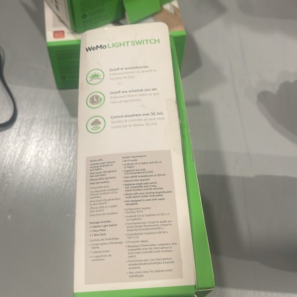 Belkin wemo light switch open box - Picture 4 of 4